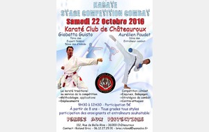 36 CHATEAUROUX - Stage Compétition Combat