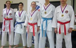 Palmarès KCC36 au Championnat de l’Indre Kata & Combats 2019.