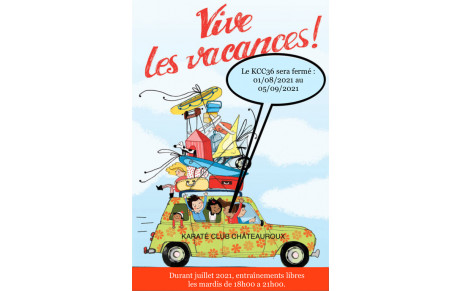 Vive les Vacances d’Été.